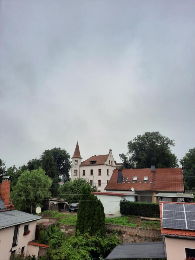 Gaestewohnung Am Thuemmlitzwald Grimma Esterno foto